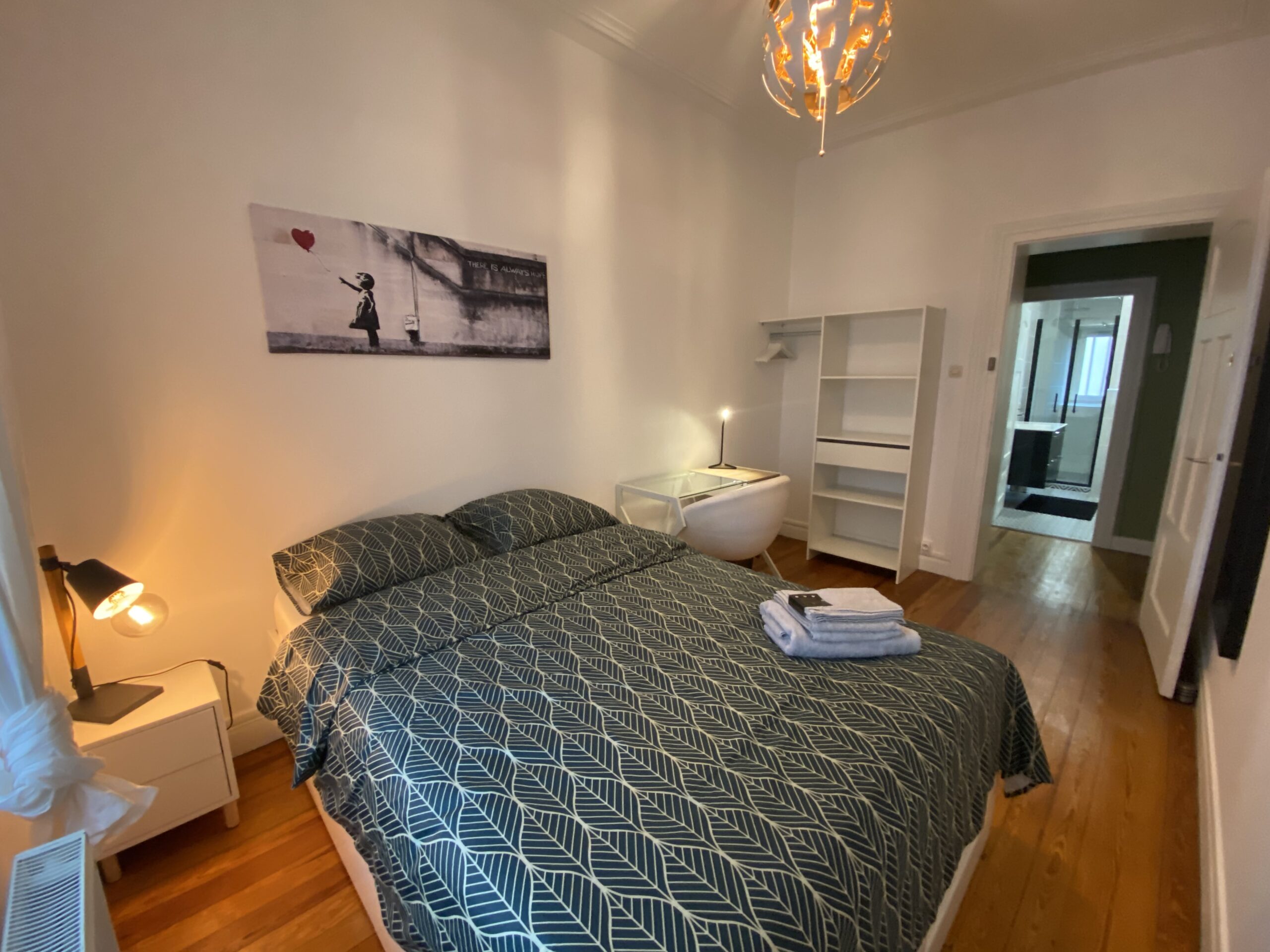 Photo de l'une des chambres proposées en colocation à Metz