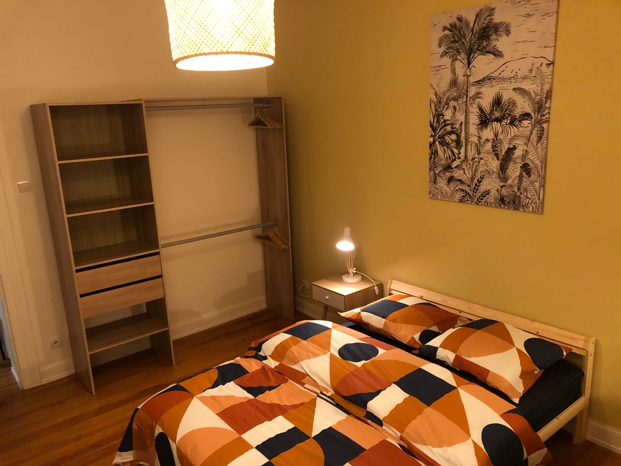 Photo de l'une des chambres proposées en colocation à Metz